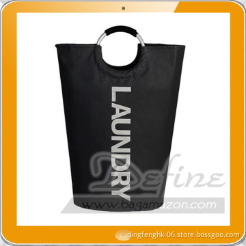 Collapsible Laundry Wash Storage Bag with Alloy Handles